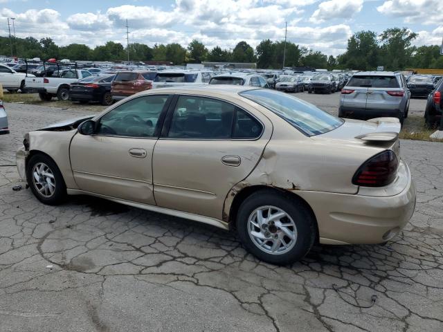 1G2NE52E35M159192 - 2005 PONTIAC GRAND AM SE BEIGE photo 2