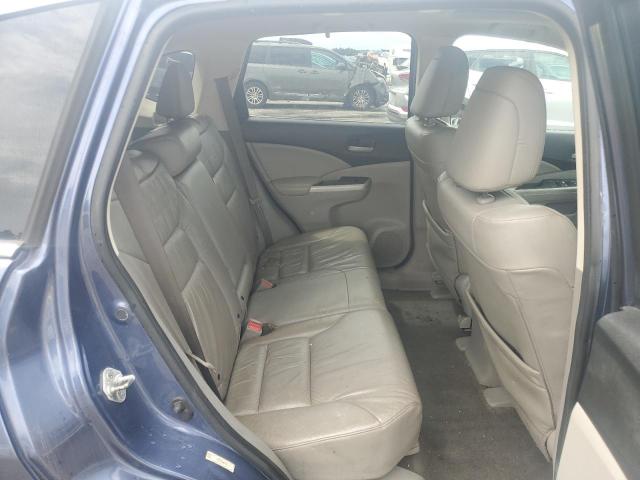 2HKRM4H72DH684563 - 2013 HONDA CR-V EXL BLUE photo 11