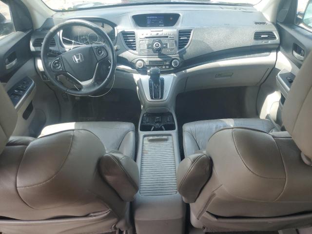 2HKRM4H72DH684563 - 2013 HONDA CR-V EXL BLUE photo 8