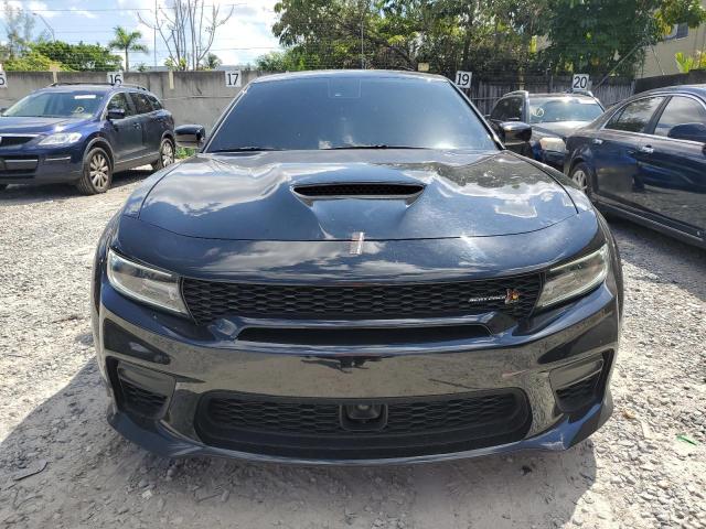 2C3CDXGJ5MH626853 - 2021 DODGE CHARGER SCAT PACK BLACK photo 5