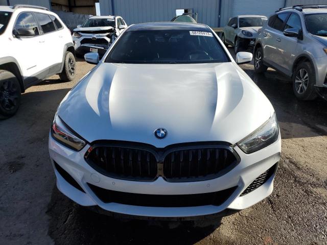 WBAGV8C07MCF61729 - 2021 BMW M850XI SILVER photo 5