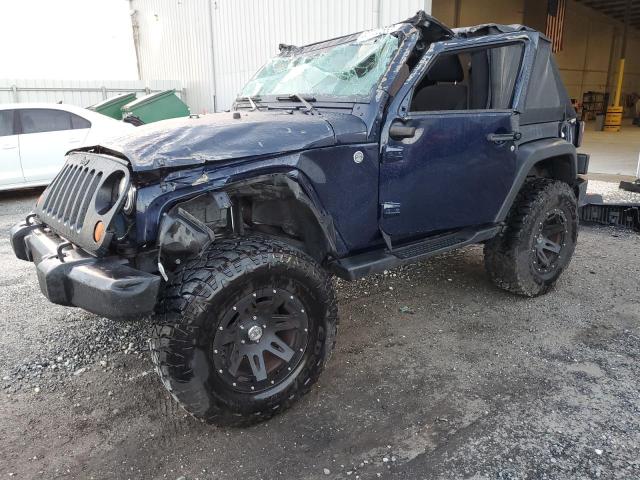 1C4AJWAG3DL611631 - 2013 JEEP WRANGLER SPORT BLUE photo 1