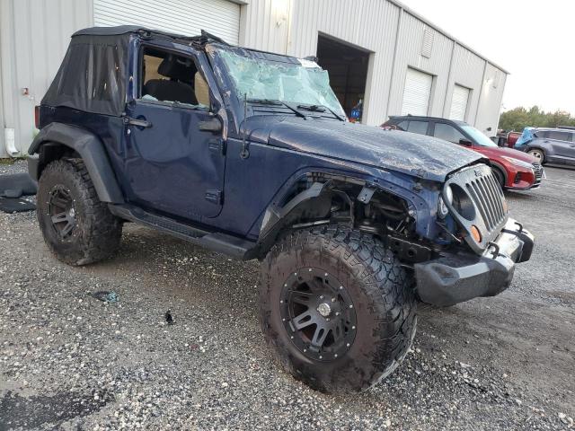 1C4AJWAG3DL611631 - 2013 JEEP WRANGLER SPORT BLUE photo 4