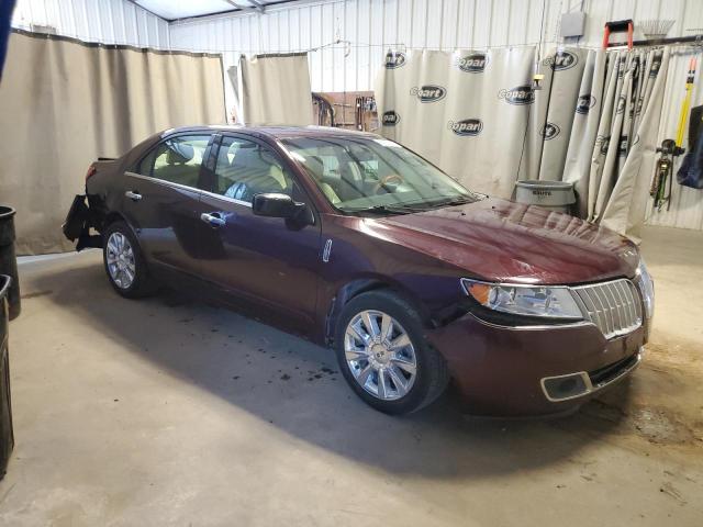 3LNHL2GC5CR820693 - 2012 LINCOLN MKZ RED photo 4