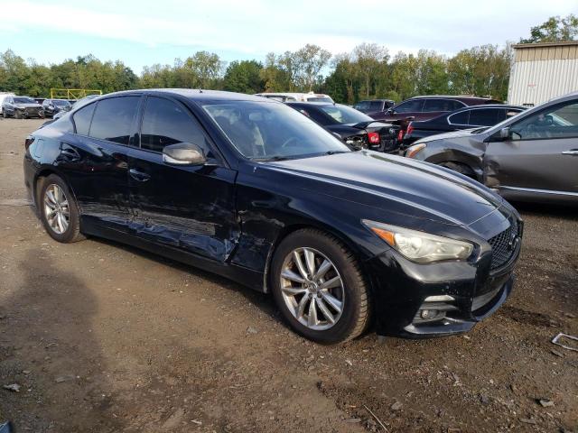 JN1BV7AR7EM691031 - 2014 INFINITI Q50 BASE შავი ფოტო 4