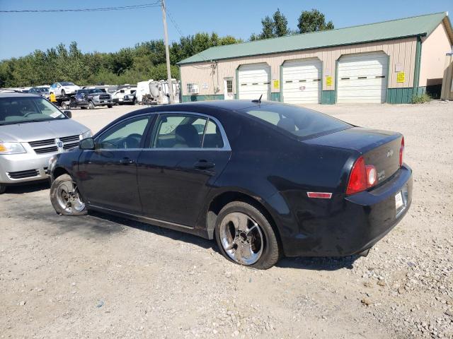 1G1ZH57B89F233776 - 2009 CHEVROLET MALIBU 1LT BLACK photo 2