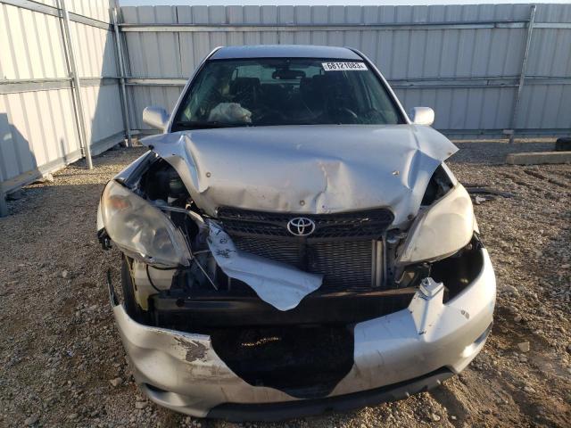 2T1KR32E08C707495 - 2008 TOYOTA COROLLA MA XR SILVER photo 5