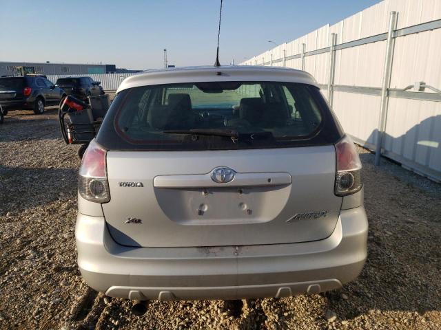 2T1KR32E08C707495 - 2008 TOYOTA COROLLA MA XR SILVER photo 6