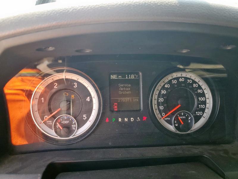 3C63RRHL2FG644083 - 2015 RAM 3500 SLT WHITE photo 9