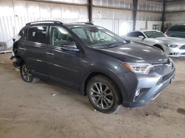 JTMDJREV0JD236259 - 2018 TOYOTA RAV4 HV LIMITED GRAY photo 4