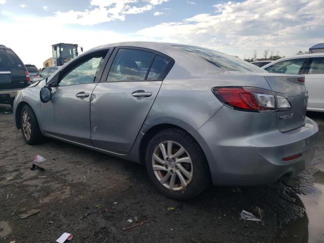 JM1BL1W89C1631234 - 2012 MAZDA 3 I SILVER photo 2