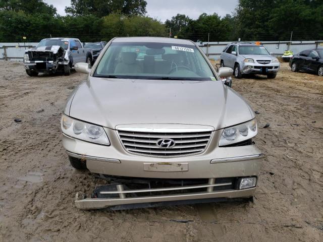 KMHFC46F18A320725 - 2008 HYUNDAI AZERA SE GOLD photo 5