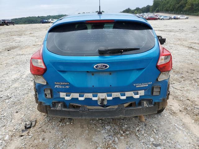 1FADP3N27EL119667 - 2014 FORD FOCUS TITANIUM BLUE photo 6