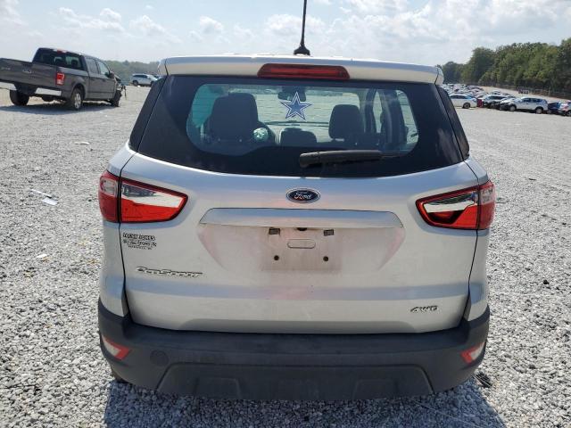 MAJ6S3FL3MC451439 - 2021 FORD ECOSPORT S SILVER photo 6