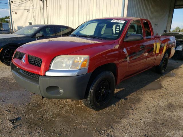 1Z7HC22K66S563172 - 2006 MITSUBISHI RAIDER LS RED photo 1