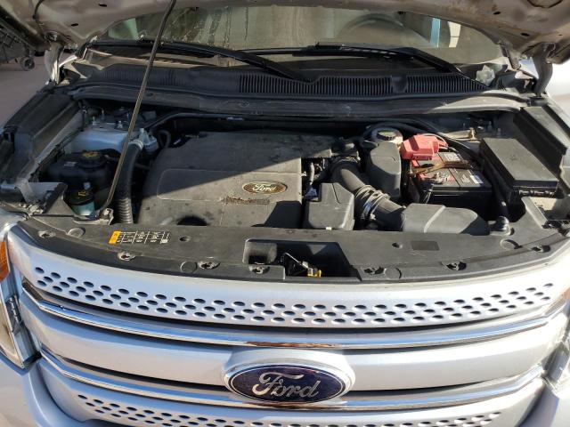 1FM5K8D82EGA27998 - 2014 FORD EXPLORER XLT ვერცხლისფერი ფოტო 11