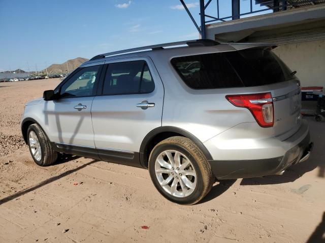 1FM5K8D82EGA27998 - 2014 FORD EXPLORER XLT ვერცხლისფერი ფოტო 2
