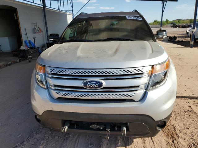1FM5K8D82EGA27998 - 2014 FORD EXPLORER XLT ვერცხლისფერი ფოტო 5