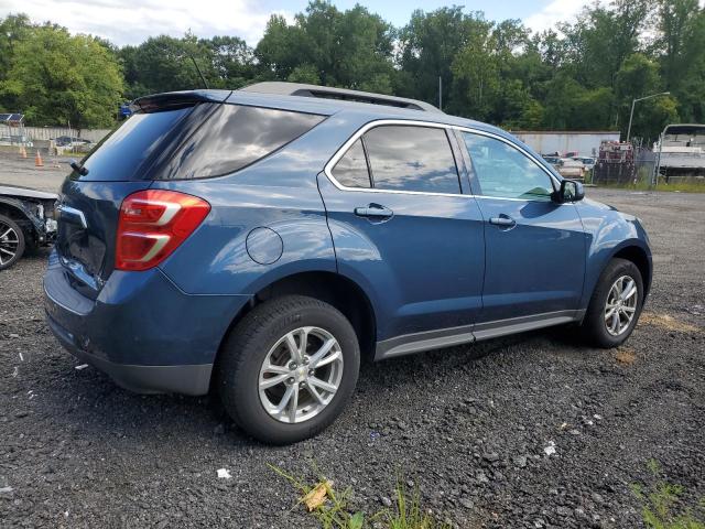 2GNALCEK1G6325725 - 2016 CHEVROLET EQUINOX LT BLUE photo 3