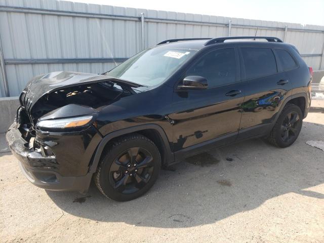 1C4PJLCB9JD556800 - 2018 JEEP CHEROKEE LATITUDE BLACK photo 1