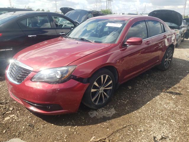 1C3CCBBG7CN305727 - 2012 CHRYSLER 200 TOURING RED photo 1