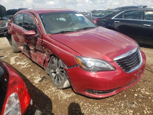 1C3CCBBG7CN305727 - 2012 CHRYSLER 200 TOURING RED photo 4