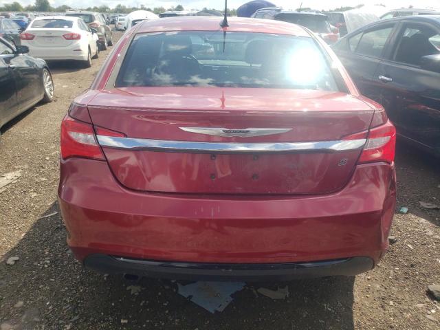 1C3CCBBG7CN305727 - 2012 CHRYSLER 200 TOURING RED photo 6