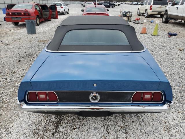 2F03H216036 - 1972 FORD MUSTANG 2D BLUE photo 6