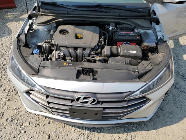 5NPD84LF3KH437840 - 2019 HYUNDAI ELANTRA SEL SILVER photo 11