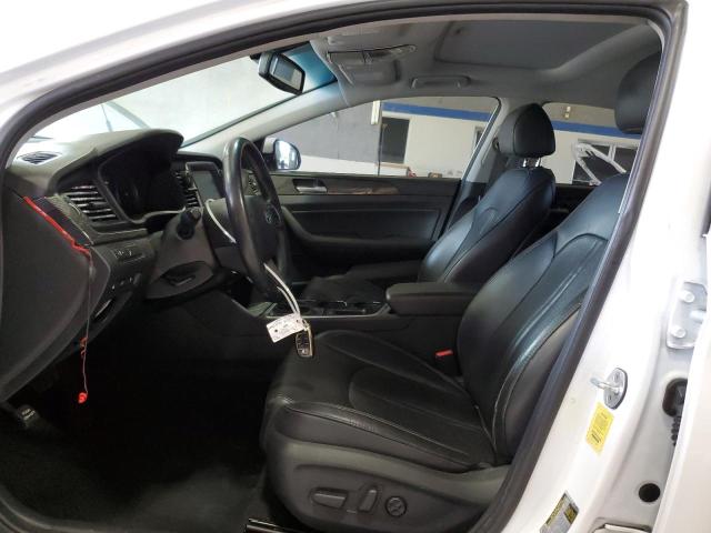5NPE34AF2JH652419 - 2018 HYUNDAI SONATA SPORT Weiß Foto 7