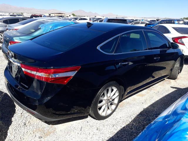 4T1BK1EBXDU009642 - 2013 TOYOTA AVALON BASE 黑色 照片 3