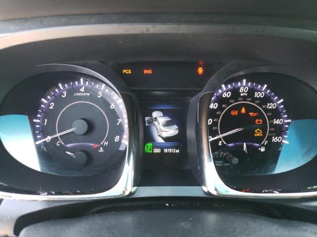 4T1BK1EBXDU009642 - 2013 TOYOTA AVALON BASE 黑色 照片 9