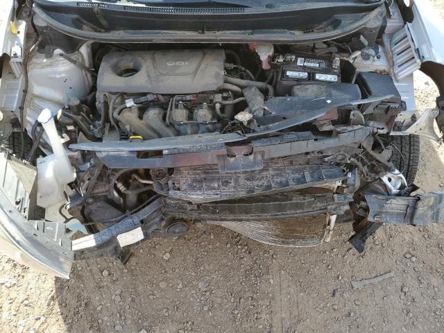 KNADM4A30G6553225 - 2016 KIA RIO LX SILVER photo 11