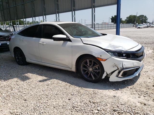19XFC1F30ME004491 - 2021 HONDA CIVIC EX WHITE photo 4