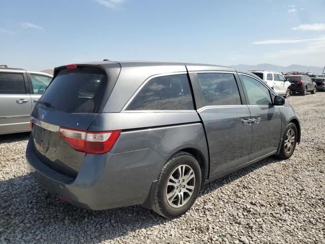 5FNRL5H62CB027372 - 2012 HONDA ODYSSEY EXL GRAY photo 3