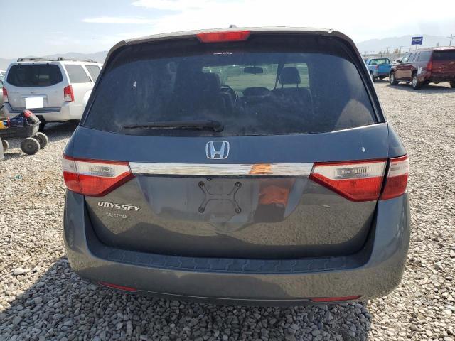 5FNRL5H62CB027372 - 2012 HONDA ODYSSEY EXL GRAY photo 6