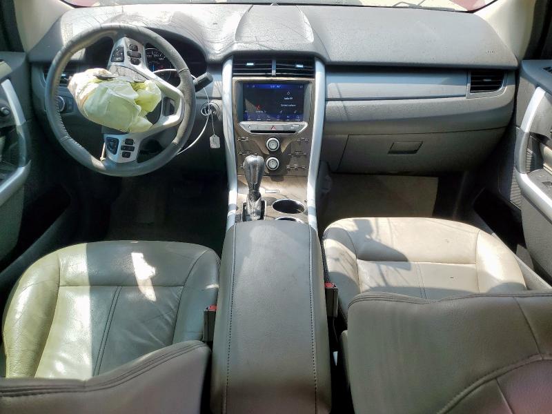 2FMDK3JC3BBA38812 - 2011 FORD EDGE SEL RED photo 8