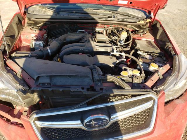 JF2GPABC7G8314619 - 2016 SUBARU CROSSTREK PREMIUM წითელი ფოტო 12