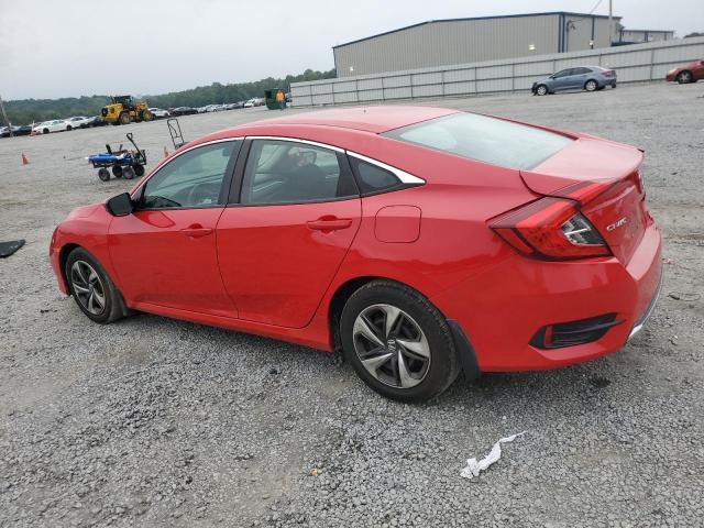 2HGFC2F67KH523685 - 2019 HONDA CIVIC LX წითელი ფოტო 2
