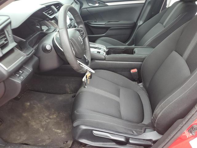 2HGFC2F67KH523685 - 2019 HONDA CIVIC LX წითელი ფოტო 7