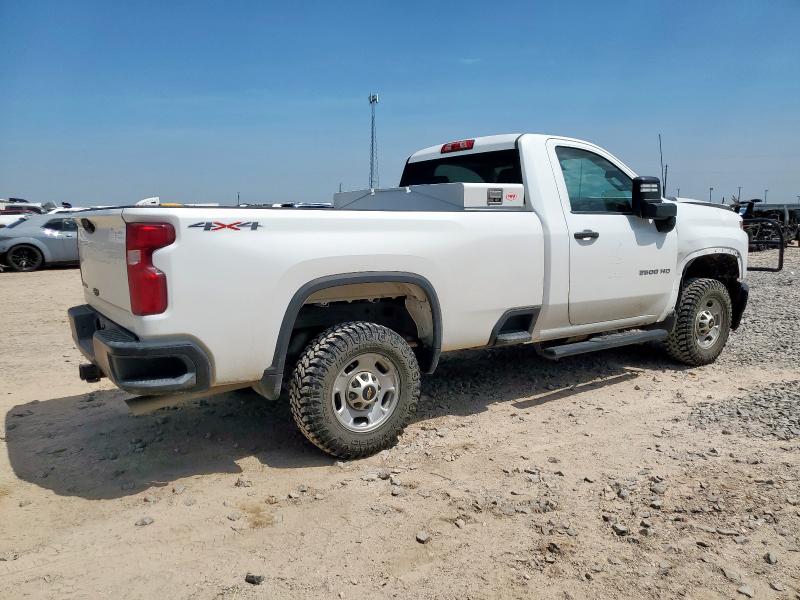 1GC3YLE76NF204836 - 2022 CHEVROLET SILVERADO K2500 HEAVY DUTY WHITE photo 3