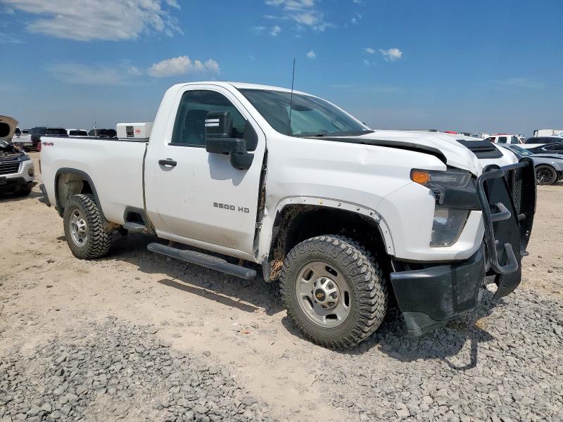 1GC3YLE76NF204836 - 2022 CHEVROLET SILVERADO K2500 HEAVY DUTY WHITE photo 4