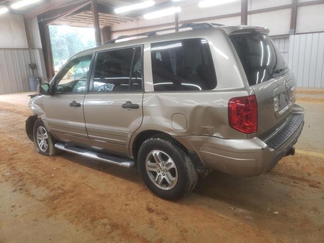 2HKYF18744H579107 - 2004 HONDA PILOT EXL TAN photo 2