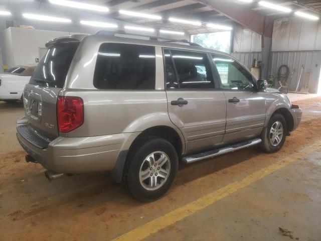 2HKYF18744H579107 - 2004 HONDA PILOT EXL TAN photo 3