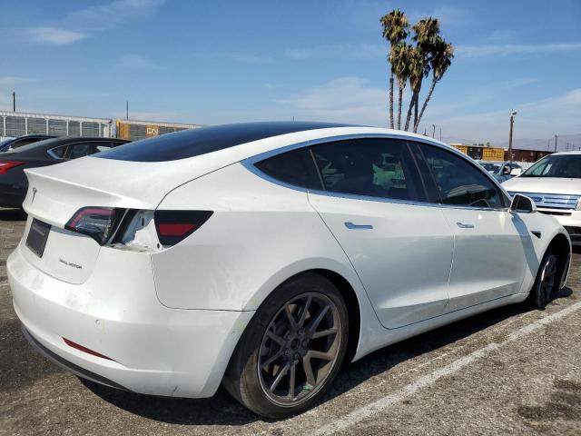 5YJ3E1EB4LF801664 - 2020 TESLA MODEL 3 Weiß Foto 3