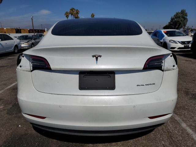 5YJ3E1EB4LF801664 - 2020 TESLA MODEL 3 Weiß Foto 6