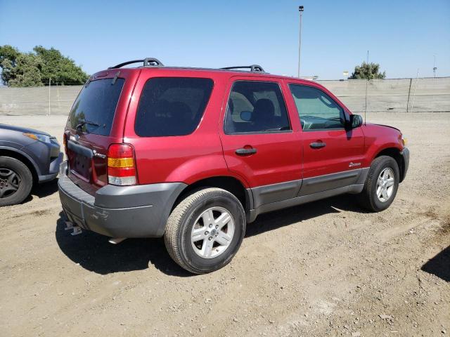 1FMCU95H56KB01662 - 2006 FORD ESCAPE HEV RED photo 3