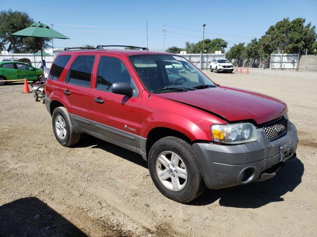 1FMCU95H56KB01662 - 2006 FORD ESCAPE HEV RED photo 4