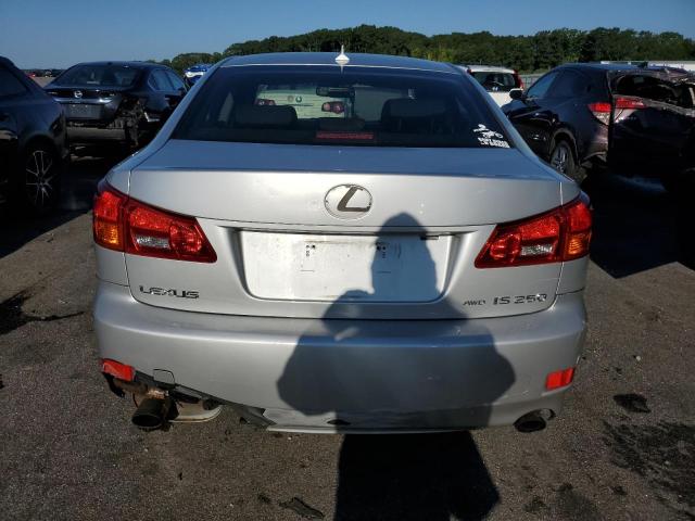 JTHCK262685019094 - 2008 LEXUS IS 250 WHITE photo 6