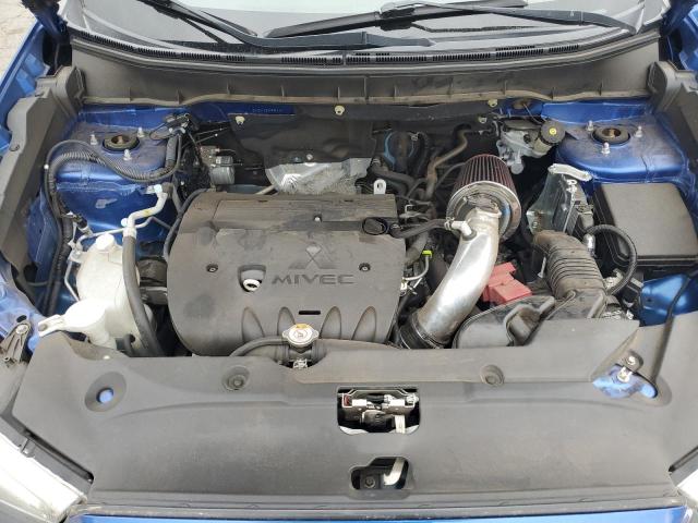 JA4AR3AW8JZ035441 - 2018 MITSUBISHI OUTLANDER ES BLUE photo 11